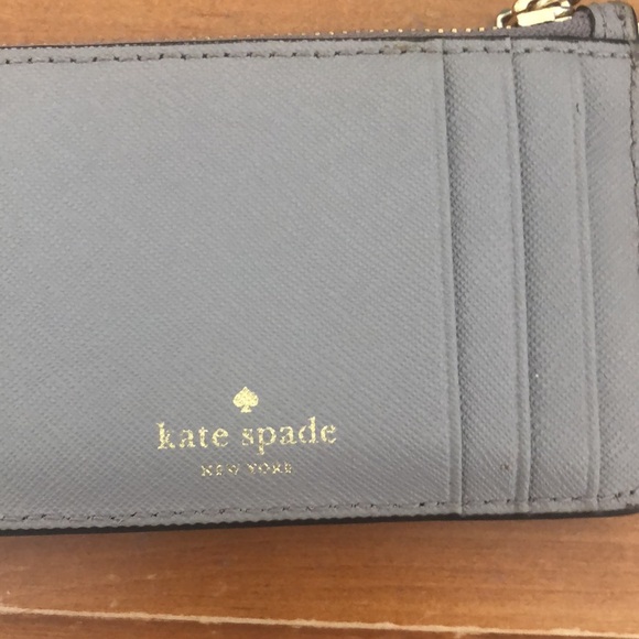 EUC Kate Spade owl purple and gold wallet - Picture 6 of 6